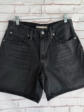 Levi's Black Denim Women's Jean ‘94 Baggy Shorts